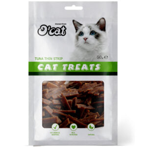 O’CAT TUNA THIN  STRIP SNACK-50g