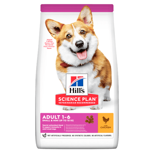 Hill’s Science Plan Small & Mini Adult Dog Food With Chicken 1.5kg