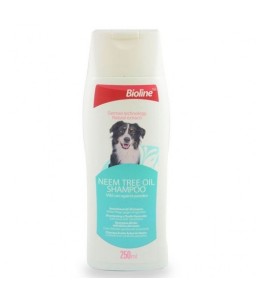 Bioline Neem Tree Oil Shampoo for Dogs 250ml