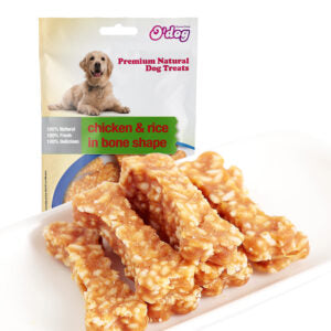 O’DOG CHICKEN AND RICE IN BONE SHAPE SNACK -100 gm