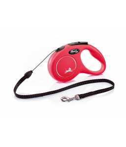 Flexi New Classic S/XS /M Cord 5m, Red