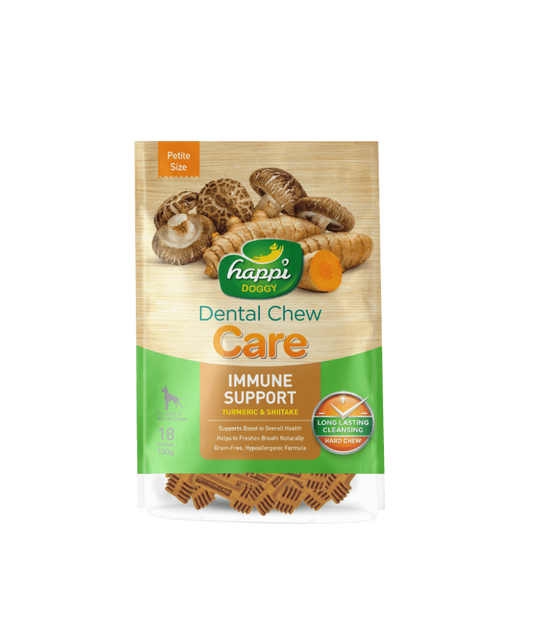 Happi Doggy Dental Chew Care-Immune Support-2.5" (18Pieces)-150g