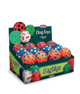 Padovan Polka-Dot Ball Dog Toy 7.5 Cm