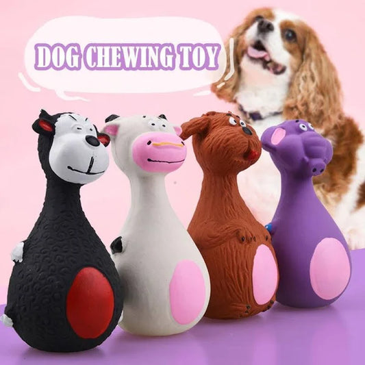 Durable Dogs Chew Toys Rubber-Toys for Aggressive-chewer