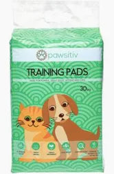 Pawsitiv 30-Piece Dog Training Pads, Green